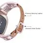 VISOOM Metal Bracelet Compatible with Fitbit Versa 3/ Fitbit Sense Watch Band for Women Men-Stainless Steel Loop Replacement Bands Wristband Strap for Fitbit Versa 3/Fitbit Sense Smartwatch