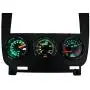 Lower Single or Double Din Dash Kit Compatible with Nissan 240SX S14 95-98 Multiple 52mm Gauge Options