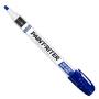 Markal 96825 Valve Action Liquid Paint Marker with 1/8'' Bullet Tip, Blue (12 Markers)