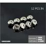 Metal Upgrade Parts Joint Rivets Fits BANDAI Hobby Gundam MG 1/100 1/144 Gundam Gunpla All Compatible (5MM)