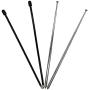 4Pcs Universal Telescopic Short Metal Antenna Flexible Soft Antenna Remote Control Accessories for Children Electric Ride On Car RC Car Replacement Parts