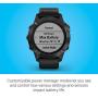 Garmin fenix 6 Pro, Premium Multisport GPS Watch, Features Mapping, Music, Grade-Adjusted Pace Guidance and Pulse Ox Sensors, Black