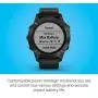 Garmin fenix 6 Pro, Premium Multisport GPS Watch, Features Mapping, Music, Grade-Adjusted Pace Guidance and Pulse Ox Sensors, Black