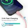 iPhone Charger Cable 6ft 5Pack,iPhone Cable 6 Foot Ailawuu iPhone Cord Sync USB Fast Charging Compatible with iPhone 11/11 Pro/Pro Max/X/XS Max/XR/8/8 Plus/7/7 Plus/iPad/iPod (Pink) iPhone Charger Cable 6ft 5Pack,iPhone Cable 6 Foot Ailawuu iPhone Cord Sync USB Fast Charging Compatible with iPhone 11/11 Pro/Pro Max/X/XS Max/XR/8/8 Plus/7/7 Plus/iPad/iPod (Pink)