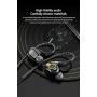 BLON BL05 in Ear Earphone, 10mm Carbon Diaphragm Dynamic Drive Metal Earphone in Ear Earphone, Metal Shell Bass HiFi DJ in Ear Monitor,in Ear Headphone with 2pin Detachable Cable (Silver with Mic)