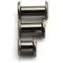 LQ Industrial 75 Sets Black M5 Chicago Screw Assorted Kit Slotted Phillip Head Binding Screws Rivet Assembly Bolt Nail Rivet for Book Binding DIY Leather Craft M5x6 M5x10 M5x12