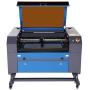 Orion Motor Tech 60W CO2 Laser Engraver Cutter 20 x 28 Inch Work Area with USB Port, Red Dot Pointer, Exhaust Fan, Water Pump, PC Software, Laser Engraving Cutting Machine for Wood Plastic Glass Etc