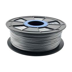 ZIRO 3D Printer Filament PLA PRO Metal Series 1.75 1KG(2.2lbs), Dimensional Accuracy +/- 0.03mm，Silver