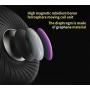 Moxil Double Unit Drive Original 3.5MM Metal in-Ear Wired Earphones HiFi Stereo Bass Earbuds Headphones with Microphone for Phone Computer Headset