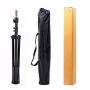Wig Stand Tripod with Foot Pedal Adjustable Hair Mannequin Head Stand with Metal Fixing Base for Wig Making Hair Styling SJJN