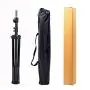 Wig Stand Tripod with Foot Pedal Adjustable Hair Mannequin Head Stand with Metal Fixing Base for Wig Making Hair Styling SJJN