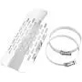 Universal Metal Exhaust Heat Shield Automotive, Motorcycle Motorbike Exhaust Muffler Pipe Heat Shield Heat Insulation Cover Heel Guard Silencer Heat Protection(Silver) Universal Metal Exhaust Heat Shield Automotive, Motorcycle Motorbike Exhaust Muffler Pipe Heat Shield Heat Insulation Cover Heel Guard Silencer Heat Protection(Silver)