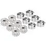 Metal Bobbin, Bobbin Replacement, Multi‑Function Easy to Install Bobbins Replacement Parts for Household Embroidery Metal Bobbin, Bobbin Replacement, Multi‑Function Easy to Install Bobbins Replacement Parts for Household Embroidery