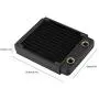 ASHATA Copper Radiator Heat Sink Computer Water Cooling Liquid Heat Exchanger for Computer Water Cooling, Beauty Equipment, Industrial Equipment(120mm)
