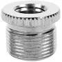 Foto&Tech Metal Adapter 5/8-Inch Male to 3/8-Inch Female Mic Screw for Mic Microphone Stand