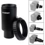 SVBONY Metal 1.25 inches T Adapter and T2 T Ring Adapter for Canon EOS Cameras Photography Dedicated CA1 Sleeve Extended Cylinder for Telescope