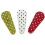 Beaditive Embroidery Scissors Sheath (3-Piece Set) Christmas | Red, White, Green Polka Dot