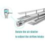 PETKAO Stainless Steel Burner Grill Parts Kit for Select Viking Gas Grill Models, for Viking 316-911, VGBQ 30 in T series, VGBQ 41 in T series, VGBQ 53 in T series, VGBQ030-2T,VGBQ300-2RT/E and Others