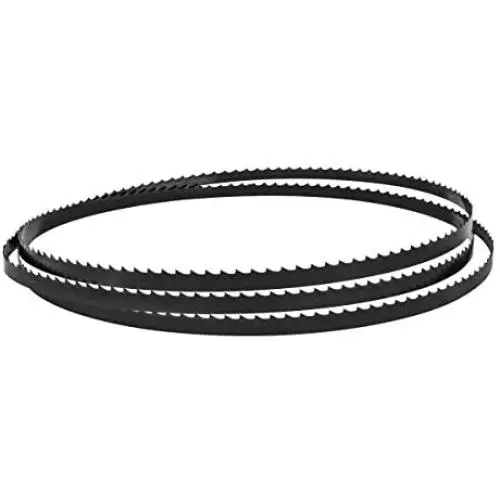 POWERTEC 13302 High Carbon Bandsaw Blade 64.5” x 1/2” x .025 x 18tpi | For Woodworking, Plastic and Aluminum, 1 Pack (13302X) POWERTEC 13302 High Carbon Bandsaw Blade 64.5” x 1/2” x .025 x 18tpi | For Woodworking, Plastic and Aluminum, 1 Pack (13302X)