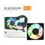 EK 120mm AIO All-in-One Liquid CPU Cooler (Bundle - get 1 EK-Vardar High-Performance PMW Fan) Intel 115X/1200/2066, AMD AM4