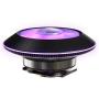 Cooler Master MasterAir G100M RGB Top Down Low Profile Mini ITX CPU Air Cooler, Copper Heat Column Base, Aluminum Fins, 92mm RGB Ring Fan, RGB Lighting for AMD Ryzen/Intel LGA1151