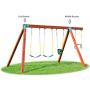 Eastern Jungle Gym Easy 1-2-3 A-Frame Swing Set Bracket Heavy Duty for EZ, Simple Install - DIY Swing Set Parts