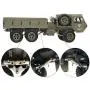 NAMEVER 3Pcs/Set Drive Shafts Metal Part for WPL B-36 B-16 6WD 1/16 RC Car Toy - 3pcs