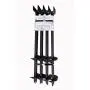 Mobile Home Part Set of 4 Auger Anchors; 4-8 ft Tie Down Strap, 4 Bolts