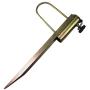 AMMSUN Beach Umbrella Sand Anchor,Heavy Duty Metal Beach Umbrella Holder-Stands-Sand Grass Auger with Carry Bag,One Size Fits All for Flag, Umbrella, Fishing Rod, Ideal for Use in Soil, Sand (Grass)