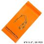 A-ONE Rust Prevention VCI Bags with Resealable Lock Seal Zipper for Jewelry, Metal Protection, Zipper Bags for Rust Proof, 3.2'' X 6'' (20 PCS) + Velvet Bag (Without Tarnish Prevention Function) 2 PCS
