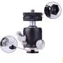 Camera Tripod Mini Ball Head with Cold Shoe - Metal Professional Panoramic Ballhead 360° Pan 90° Tilt Tripod Mount Adapter with 1/4'' Screw for DSLR Camera/Light Stand/Cell Phone/Monopod/Gopro Camera Tripod Mini Ball Head with Cold Shoe - Metal Professional Panoramic Ballhead 360° Pan 90° Tilt Tripod Mount Adapter with 1/4'' Screw for DSLR Camera/Light Stand/Cell Phone/Monopod/Gopro