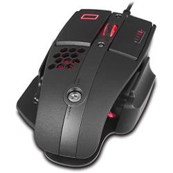 Tt eSPORTS Level 10 M Advanced Ergonomic Laser Gaming Mouse with 3-Zone RGB Illumination, 6 Programmable Buttons, 16000 DPI Sensor, Omron Switch, Graphical Configuration Interface