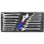 WORKPRO 408-Piece Mechanics Tool Set with 3-Drawer Heavy Duty Metal Box (W009044A)