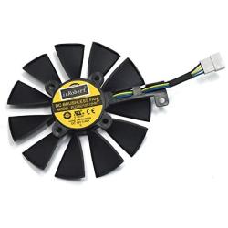 inRobert PLD09210S12HH Video Card Cooling Fan for ASUS Strix R9 390X 390 RX480 RX580 GTX 980Ti 1060 1070 1080 Graphic Card (Fan-C(4pin))