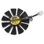inRobert PLD09210S12HH Video Card Cooling Fan for ASUS Strix R9 390X 390 RX480 RX580 GTX 980Ti 1060 1070 1080 Graphic Card (Fan-C(4pin))