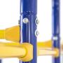 ActivPlay Modular Jungle Gym with Swing Set and Monkey Bars Kit, APJGC3, red, Blue, Yellow