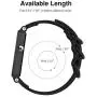 MoKo Watch Band for Garmin Vivoactive Acetate, Fine Woven Nylon Adjustable Replacement Strap for Garmin Vivoactive/Vivoactive Acetate Sports Smart Band - Black