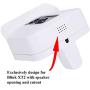 Protective Housing Wall Mount Hard Case & Adjustable Metal Bracket for Blink XT2 Camera - Exclusively Designed for Blink XT2 Security Camera with Speaker Cutout (2-Pack, White)