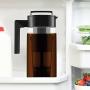 Takeya Patented Deluxe Cold Brew Coffee Maker, Two Quart, Black