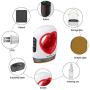 Easy Press Mini, Upgraded Small Heat Press Machine with Professional Mode, Mini HTV Iron-On Rolls with Carrying Case, Automatic Vibration Pressing Operation