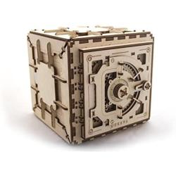 UGEARS Model Safe Kit | 3D Wooden Puzzle | DIY Mechanical Safe