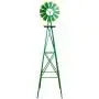LEGENDARY-YES Ornamental Windmill Backyard Garden Decoration Weather Heavy Duty Metal Wind Mill 4 Legs LEGENDARY-YES Ornamental Windmill Backyard Garden Decoration Weather Heavy Duty Metal Wind Mill 4 Legs