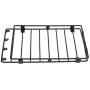 Demeras Rc Car Roof Rack Metal Roof Luggage Rack Carrier Upgrade Spare Parts Accessory Fit for Lc80 Rc Car Model