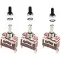 ESUPPORT Silver Contact Heavy Duty 20A 125V 15A 250V SPST 3 Terminal Pin (ON)-OFF-(ON) Momentary Rocker Toggle Switch Metal Bat Pack of 3 ESUPPORT Silver Contact Heavy Duty 20A 125V 15A 250V SPST 3 Terminal Pin (ON)-OFF-(ON) Momentary Rocker Toggle Switch Metal Bat Pack of 3