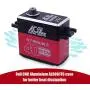 AGFRC 40KG Waterproof Steering-Digital-Servo High-Torque - Programmable Metal Gear Brushless Servo for 1/10 RC Model, Control Angle 180° (A73BHLW&AGF-SPV2)