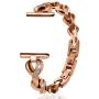 SaNgaiMEi Compatible Bling Band for Apple Watch Band 38mm 40mm Women Rhinestone Stainless Steel Link Band Iwatch Series 6/5/4/3/2/1 Bracelet Metal Strap Mothers Day