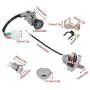 New 50CC Ignition Switch Key Lock For GY6 50cc Jonway Taotao Roketa Metal Plastic Silver Black New 50CC Ignition Switch Key Lock For GY6 50cc Jonway Taotao Roketa Metal Plastic Silver Black