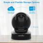Wansview Wireless Security Camera, IP Camera 1080P HD, WiFi Home Indoor Camera for Baby/Pet/Nanny, Motion Detection, 2 Way Audio Night Vision, Works with Alexa, with TF Card Slot and Cloud