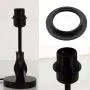 DZS Elec 6pcs E26 E27 Socket Replacement Ring Lamp Holder Trap Black Twist Lock Lamp Cover Collar Adapter DZS Elec 6pcs E26 E27 Socket Replacement Ring Lamp Holder Trap Black Twist Lock Lamp Cover Collar Adapter