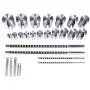 Accusize Industrial Tools No 10-10A Conbination H.S.S. Keyway Broach Sets in Fitted Box, 5100-0012 Accusize Industrial Tools No 10-10A Conbination H.S.S. Keyway Broach Sets in Fitted Box, 5100-0012